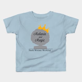 Melanin and Magic Kids T-Shirt